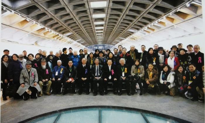 港韓澳三地聯展留影 2013